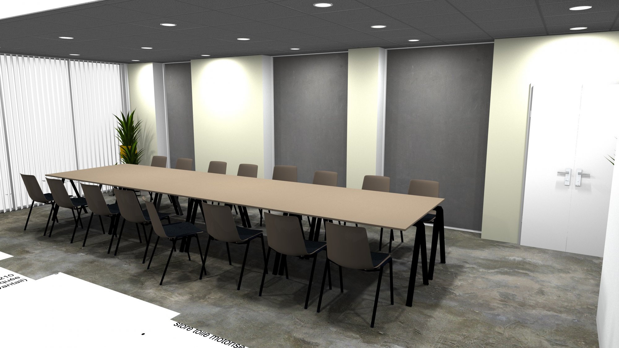 VUE 2 REUNION_YUNO | Caractère Colmar Vente de mobilier professionnel et aménagement d’espace de travail en Alsace Ensisheim 2